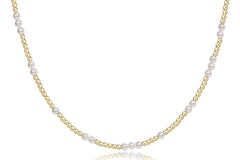 Choker Beaded - Hope Unwritten Pearl 3mm
