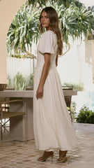 Merilia Maxi Dress - Cream