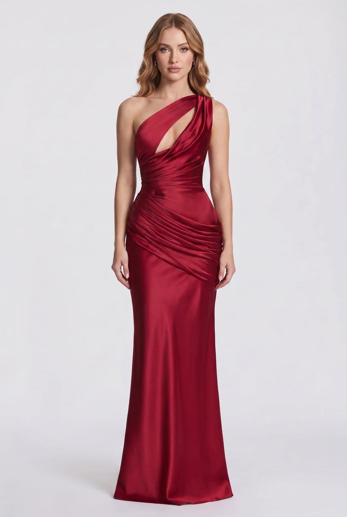 Megan | Twisted silhouette Maxi Dress