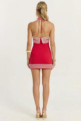 Newport After Five Halter Mini Dress