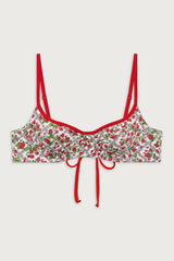 Cola Underwire Balconette Bikini Top - Berry in Love